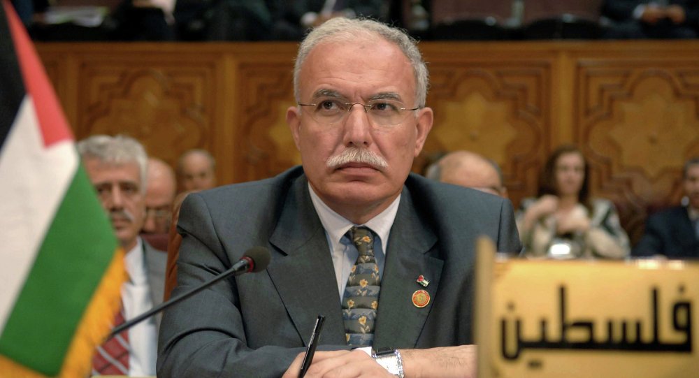 وزير الخارجية الفلسطيني