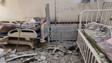 استهداف المستشفيات شمال غزة