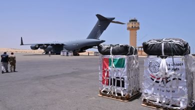 المساعدات الإماراتية لغزة