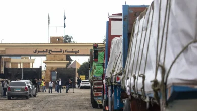 المساعدات الإنسانية في غزة