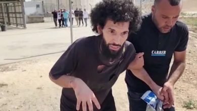 لاعب كمال الأجسام الفلسطيني معزز عبيات