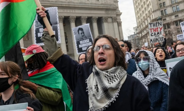 مظاهرات مناصرة لفلسطين