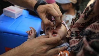 لقاحات شلل الأطفال في غزة