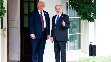 الرئيس الأميركي دونالد ترامب ورئيس الوزراء الإسرائيلي بنيامين نتنياهو