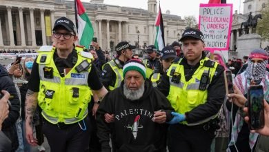 ملاحقة منظمة فلسطين أكشن