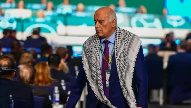 رئيس الاتحاد الفلسطيني لكرة القدم جبريل الرجوب