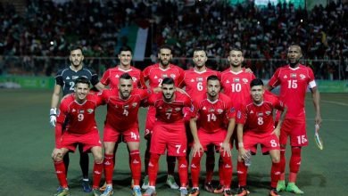 منتخبي فلسطين وإسرائيل